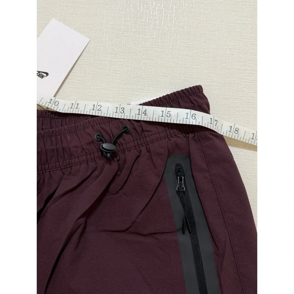 Nike Tech Woven Oversized Pants Burgundy Men's Size Large HM7158-652 NWT
